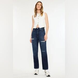 Kancan Ultra High Rise 90's Boyfriend Jeans 30‎